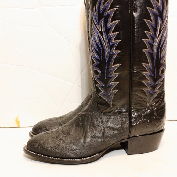 Justin mens cowboy boots - Picture 4 of 6